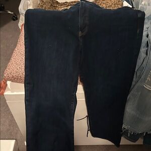 Express Dark Blue Jeans with Black Tag